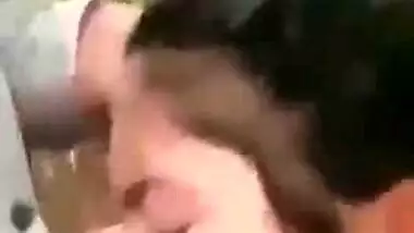 Lovely Desi XXX girl gives a hot blowjob outdoors till her boyfriend cum MMS